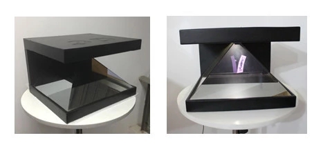 19 "180 องศา 3D โฮโลแกรมแสดง 3D โฮโลแกรมยืนสำหรับนาฬิกาเครื่องประดับ