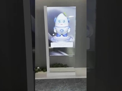 จอ OLED หน้าโปร่งภายใน สําหรับศูนย์การค้าขนาดใหญ่ ความละเอียดสูงสุด 3840*2160