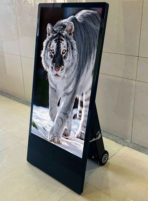 43 นิ้ว ด้านใน ด้านล่าง ใบจดหมายยืน ใบจดหมายดิจิตอล โฆษณาจอ LCD โปสเตอร์พอร์ตบอร์ด